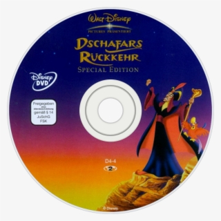 The Return Of Jafar Dvd Disc Image - Aladdin And The King Of Thieves Dvd Label