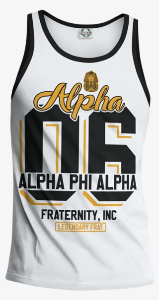 Alpha Phi Alpha Legendary Greek Tank Top - Alpha Phi Alpha Shirt Designs