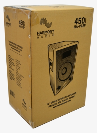 Harmony Audio Ha V12p Dj Venue Series 450 Watt Passive - Studio Monitor
