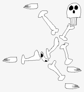 Dancing Skeleton - Illustration