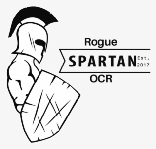 Spartan Warrior With Shield Logo-02 - Desenhos Da Guerra De Troia