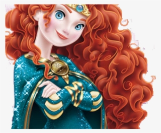 Disney Princesses Clipart Merida - Princesa Merida Disney Png