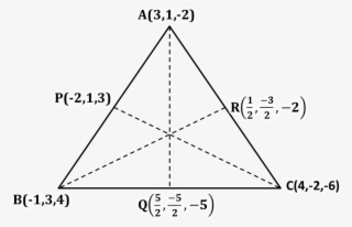Shows The Triangle Abc In Figure - Triangle