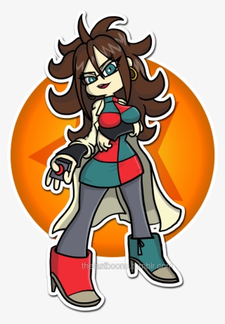 Android 21 Because Why Not - Cartoon