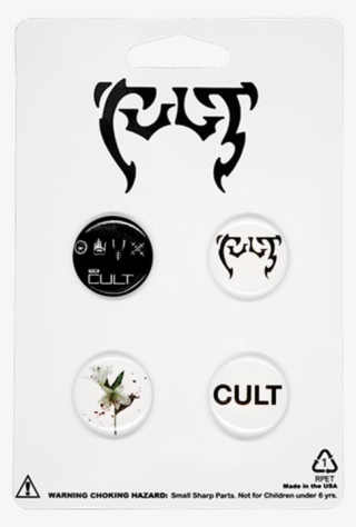 The Cult Pin Set - Cult Merchandise