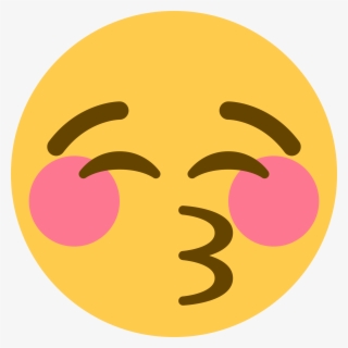 Kissing Face With Closed Eyes - Kissing Closed Eyes Emoji