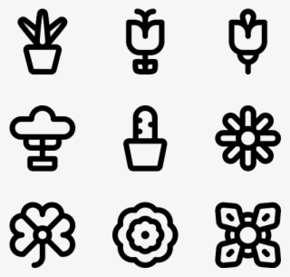 Plants - Science Icons Vector Png