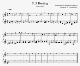 Still Hurting - Edelweiss Sheet Music Clarinet