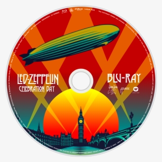 Celebration Day Bluray Disc Image - Led Zeppelin Celebration Day Cover Bluray
