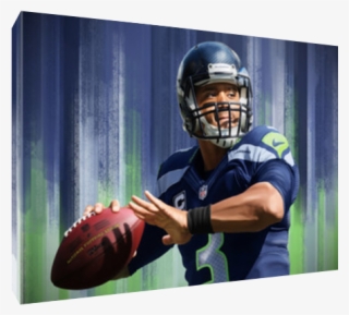 Details About Seattle Seahawks Russell Wilson Poster - Kick American Football