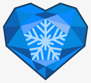 Crystal Clipart Electric Blue - Mlp Snowflake Cutie Mark