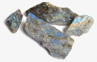 Labradorite Named After The Location Of Its Discovery - Gray Iridescent Stone
