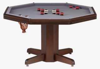 Reno Poker Dining Table W/ Bumper Pool Maple - Poker Table