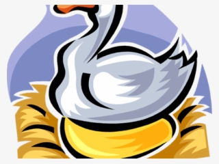 Goose Clipart Golden Egg - Goose That Laid The Golden