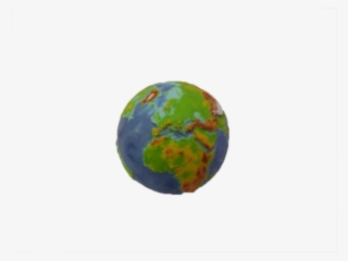 3d Printed Earth Globe False Colour Relief - Earth
