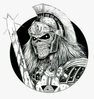 Legion Of The Dead - Eddie Iron Maiden Drawing