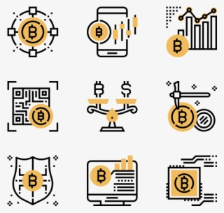 Bitcoin - Corruption Flat Icon