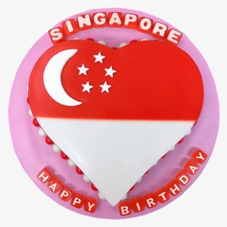 Singapore's Flag - Heart