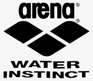 Arena Logo And Slogan Water Instinct - Arena Water Instinct Logo