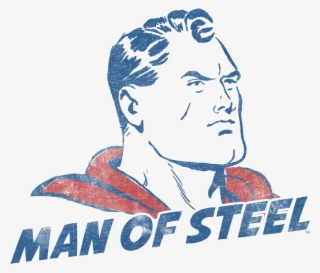 Superman The Man Women's T-shirt - Poster
