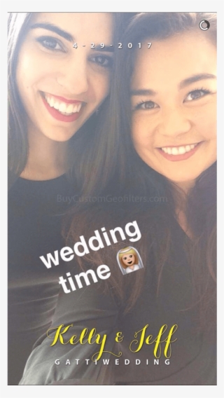 Snapchat Wedding Geofilter For Katy - Sign