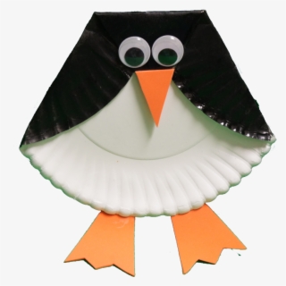 Paper Plate Penguin - Penguin