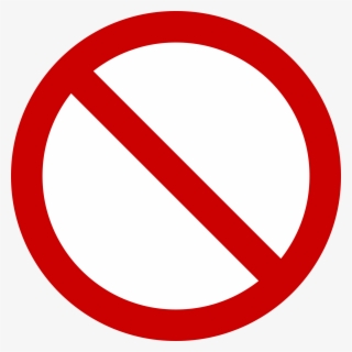 No Evidence ⃠ - No Sign Transparent PNG - 2000x2000 - Free Download on ...