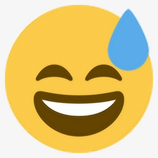 Smile Laugh Happy Sweat Feelbad Emoji Emoticon Face - All Is Well Exam
