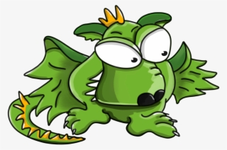 Draconin Green Dragon - Naga Hijau Kartun