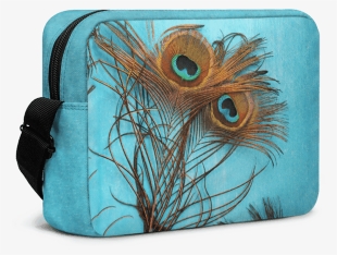 Dailyobjects 3 Peacock Feathers - Laptop Bag