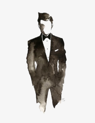 Gentleman Png Photos - Guy In A Suit Drawing