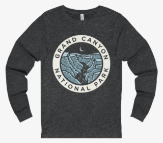 Grand Canyon Dark Sky Badge - Long-sleeved T-shirt