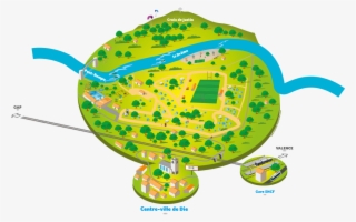 Map Of The Campsite