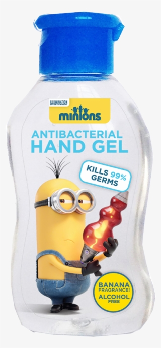 Minions Antibacterial Hand Gel, 60ml - Plastic Bottle