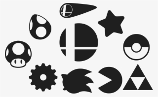 So I Wanted To Recreate In Flash Some Of The Smashbros - Smash Bros Icons Png