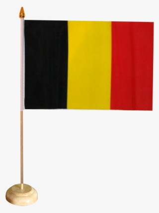 Belgium Table Flag - Bandeira Belgica Png