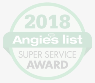 Angie's List Super Service Award 2018 Transparent - Circle