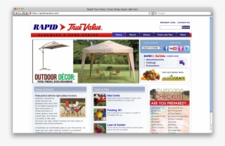 Rapid True Value - Web Page