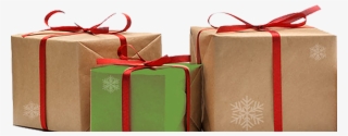 Gifts4 - Brown Paper Christmas Presents Png