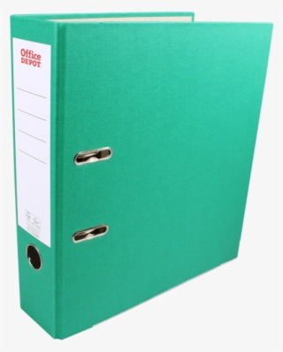 lever arch file, office depot, a4, 80mm, green