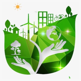 Natural Environment Clipart Healthy Environment - Salud Y Medio Ambiente