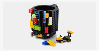 Out Of Stock Mug Lego Building Blocks Design Build-on - Lego Mug