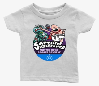Captain Underpants And The Robo Booger Roundup T Shirt - Design Christmas Shirt For Kids