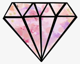 Diamond Tumblr Flower Cool Sticker Suspence Mad Png - Cute Diamond