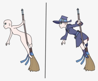 Drawn Witchcraft Broom Drawing - Cartoon