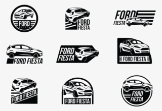 Ford Fiesta Vector Labels - Food