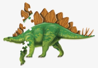 Puzzle Jumbo Stegosaurus - Learning Resources Jumbo Dinosaur Floor Puzzle