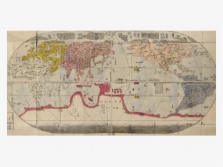 Download Japanese World Map - Old World Map Of China