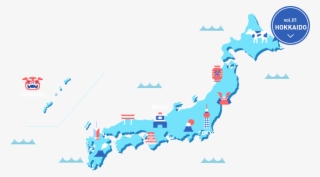 Japan Map - Japan