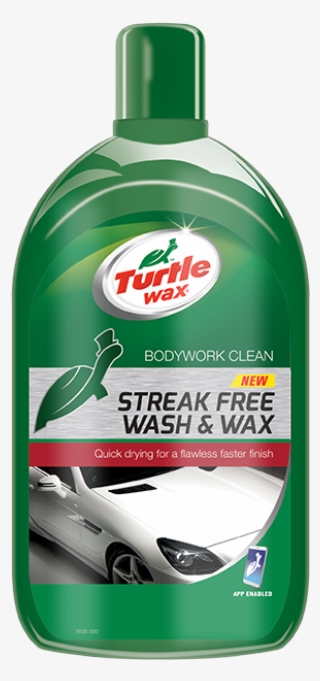 Turtle Wax Streak Free Wash & Wax Uses A Unique Cationic - Turtle Wax Green Line